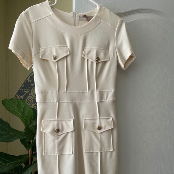 White Rinascimento dress. Made in Italy. - Picture 1 of 6